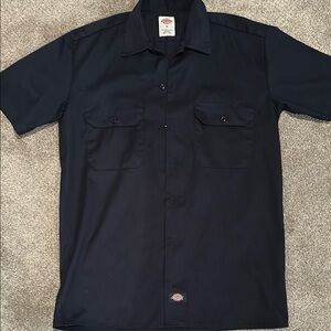Dickies Men's Black Short Sleeve Shirt